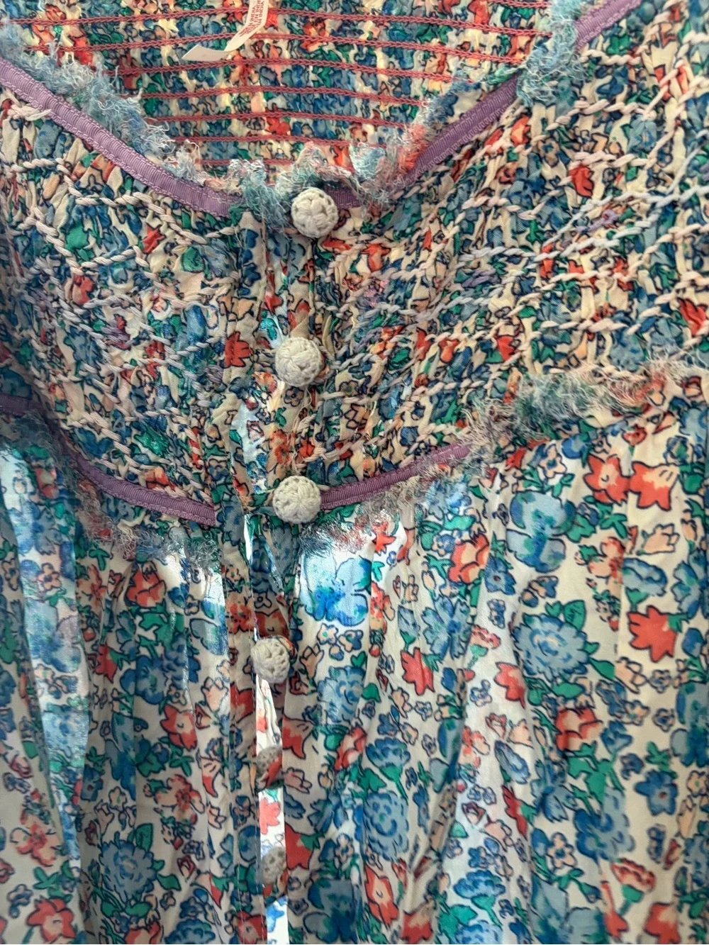 Free People Molly Jo midi dress large - Picture 2 of 7